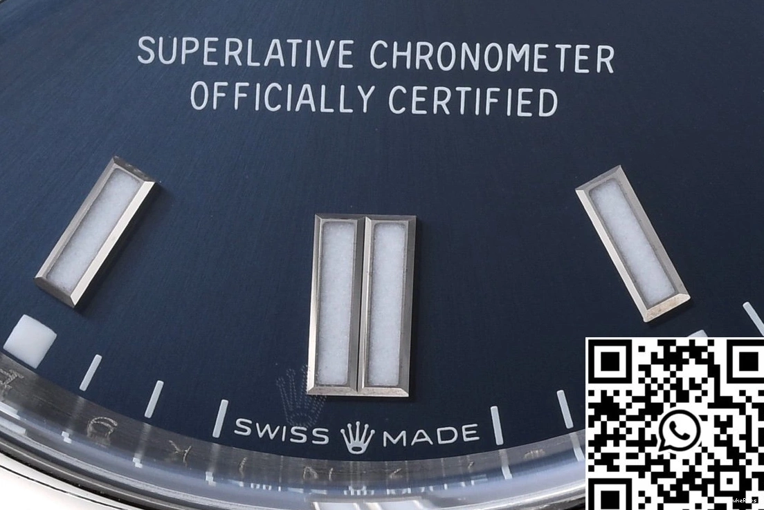 Clean Oyster Dial Blue Rolex Factory Perpetual 41MM Deep M124300-0003 1228